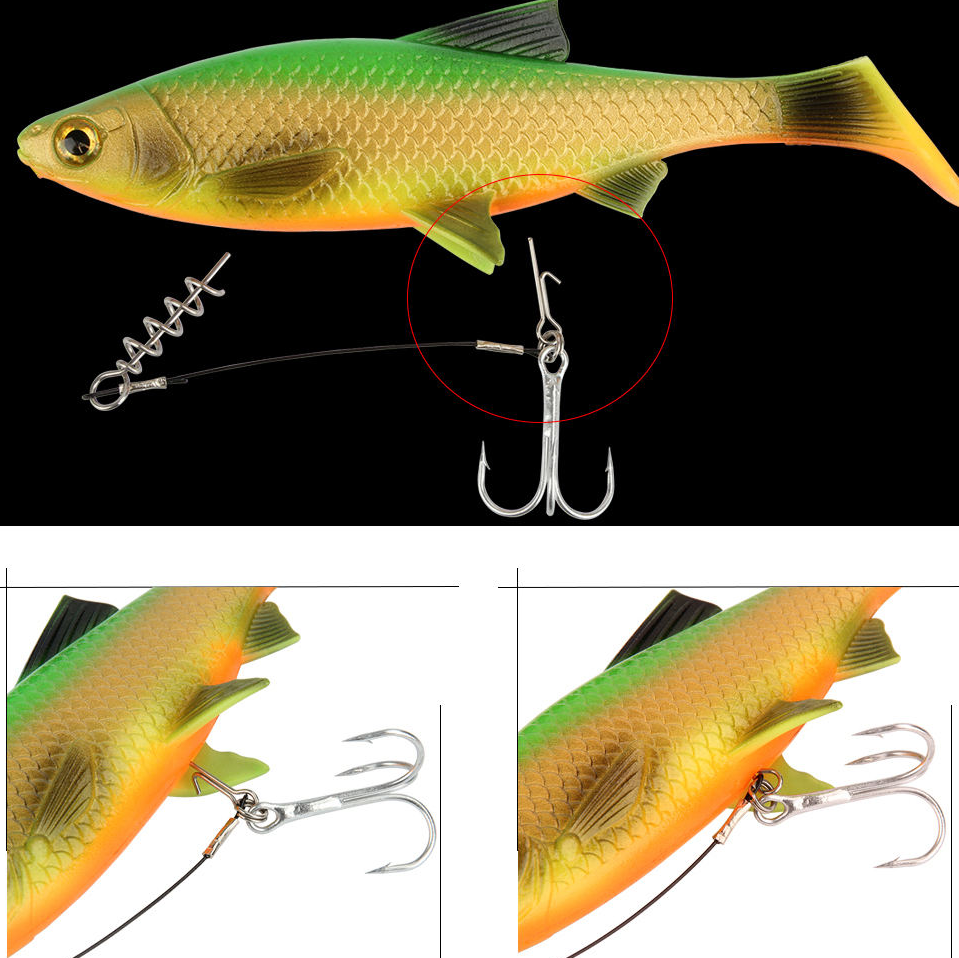 Stainless Steel Soft Bait Pin Connection Spring - Image 2